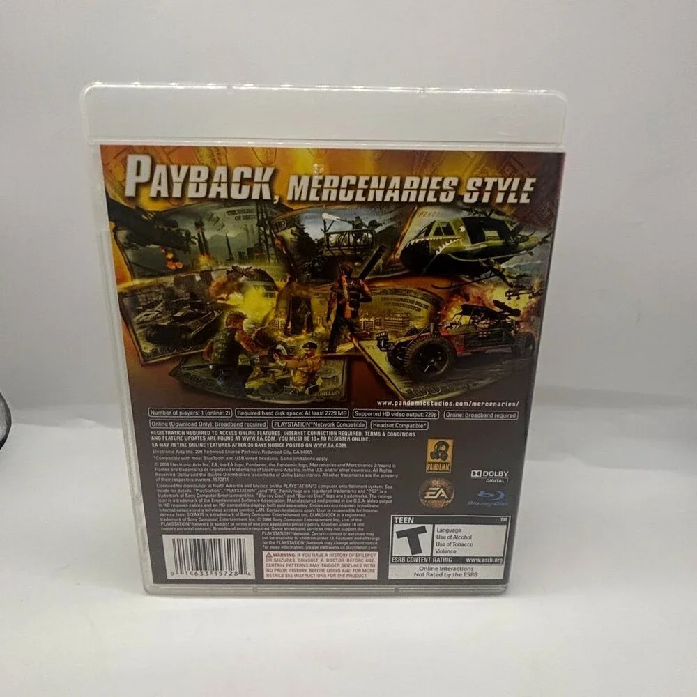Unbranded mercenaries world